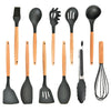 Kitchen Utensils For Cooking Baking Silicone Kitchen Utensil Set Stainless Tongs