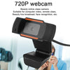 USB 2.0 HD 720P Webcam Camera for Computer PC Laptop Video Microphone Autofocus