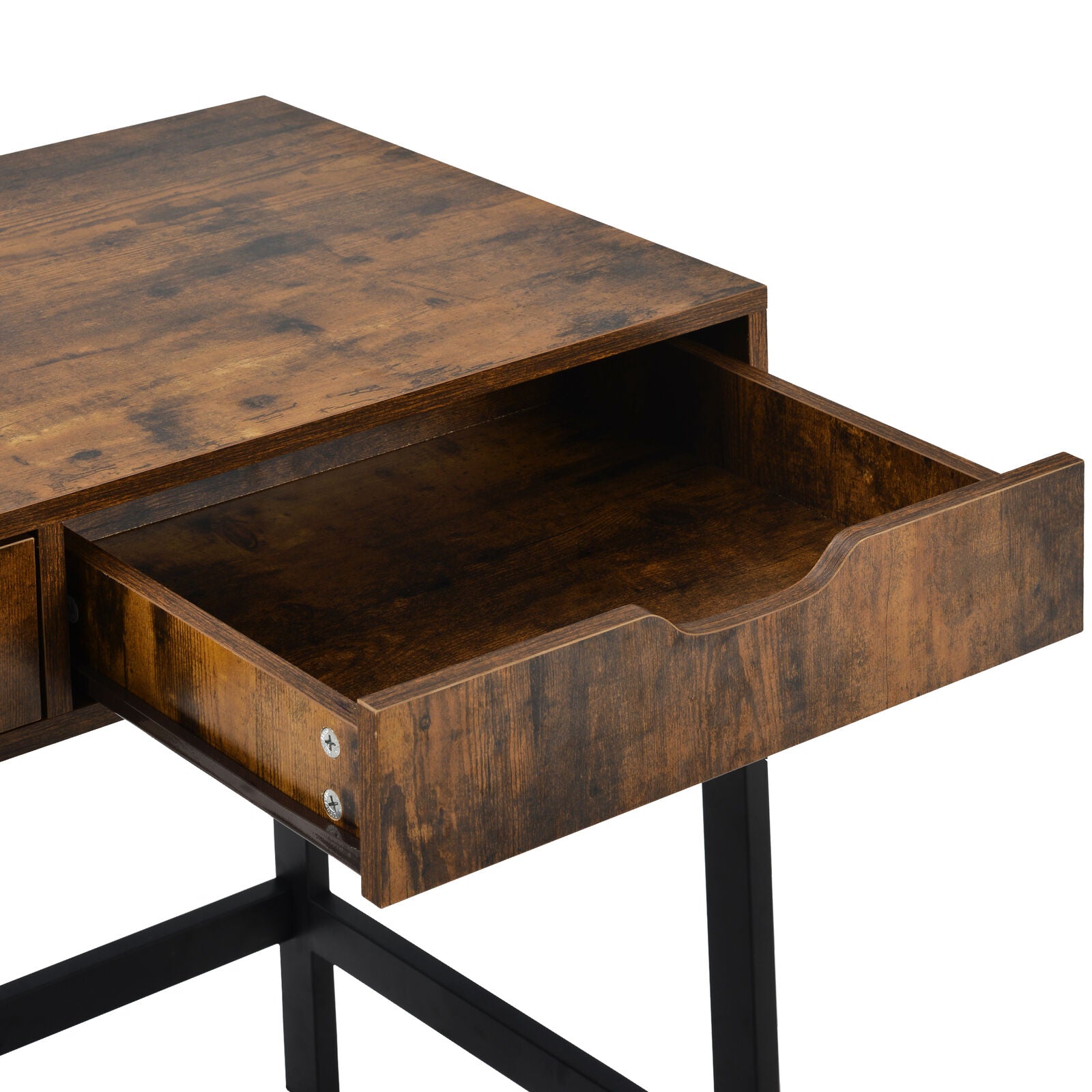 Dressing Table Make Up Desk /Writing Table with 2 Drawers Storage Industrial