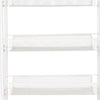 5 Tiers Metal Kitchen Trolley Cart Salon Beauty SPA Storage Shelf Rolling Wheels