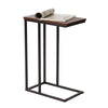 Retro C Shaped Side Table Snack Coffee Storage Sofa Table Nightstand Home Office