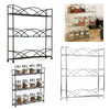 3 TIER WALL MOUNTED/FREE STANDING SPICE RACK HERB HOLDER 21 JARS KITCHEN STORAGE