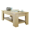 Lift Top Coffee Table With Storage Shelf Wooden Lift Up Desk Drawer Living Room
