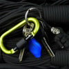 Mixed Mountaineering Aluminum Carabiner D-Ring Clip Hook Key Chain Hiking Keyrin