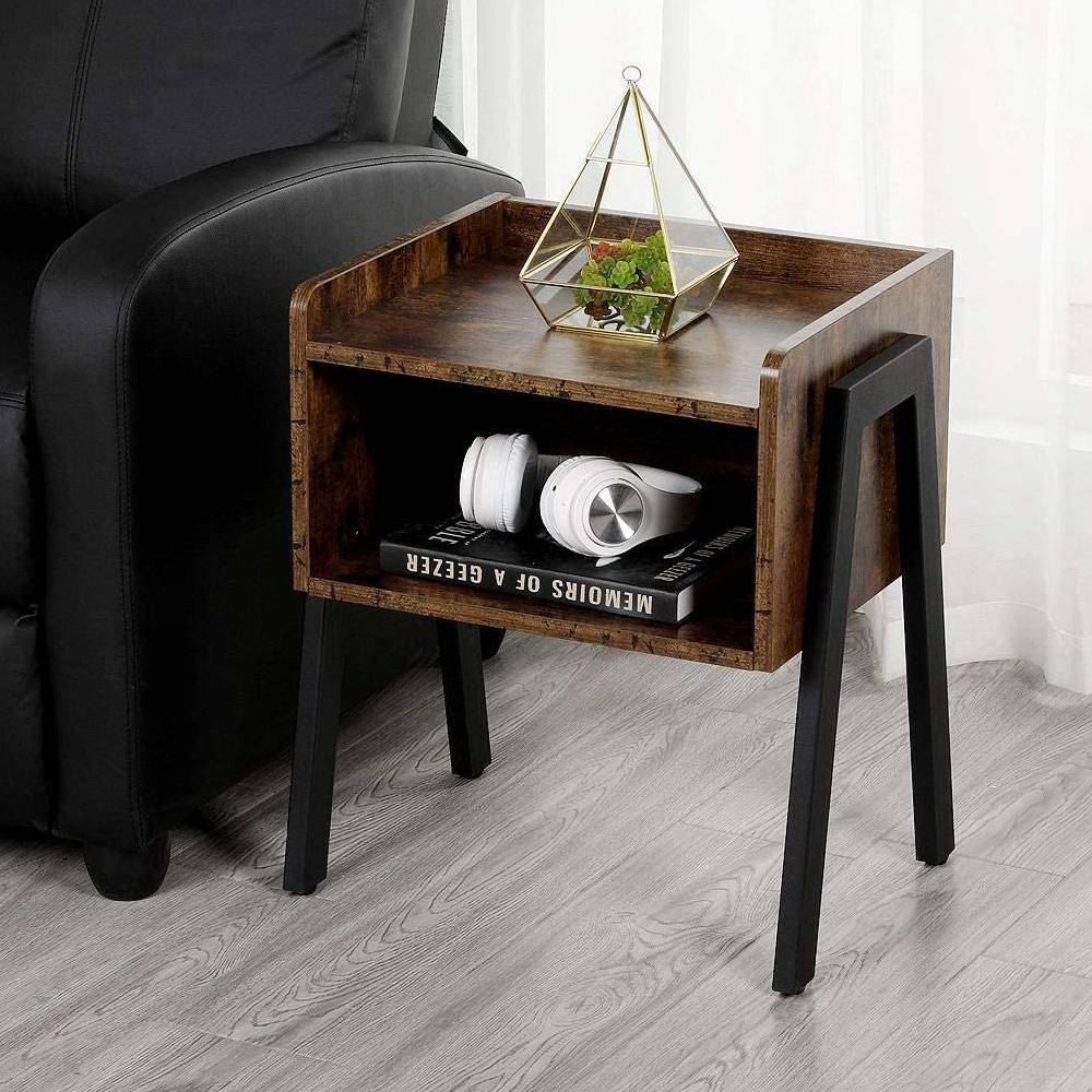 Vintage Bedside Table Cabinet Chest of Drawers Nightstand Drawers Bedroom Wooden