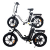 AVAKA BZ20PLUS Folding E-Bicycle E-City Bike 20x3.0" Wheel Commuter E-Bike HT