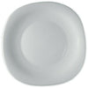 Bormioli Parma 18pc Square Dinner Service Set Opal Glass Dinnerware Dining Plate