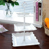 3 Plastic Tier Cake Stand Afternoon Tea Wedding Plate Party Tableware Display