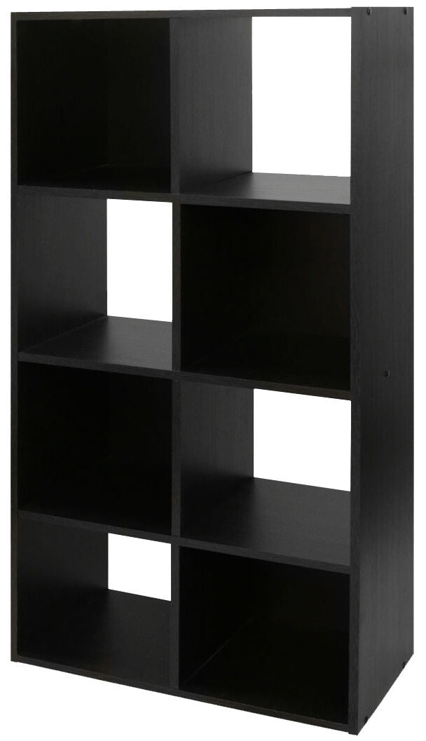 Storage Cube Display Bookcase 4 Shelves Tier Shelving Unit Book Shelf