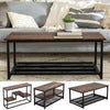 Industrial Wood Metal Console Table/Coffee Table/TV Stand Living Room Furniture