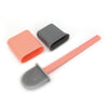 Multicolor Silicone Toilet Brush Creative Cleaning Brush Set Wall-Mounted