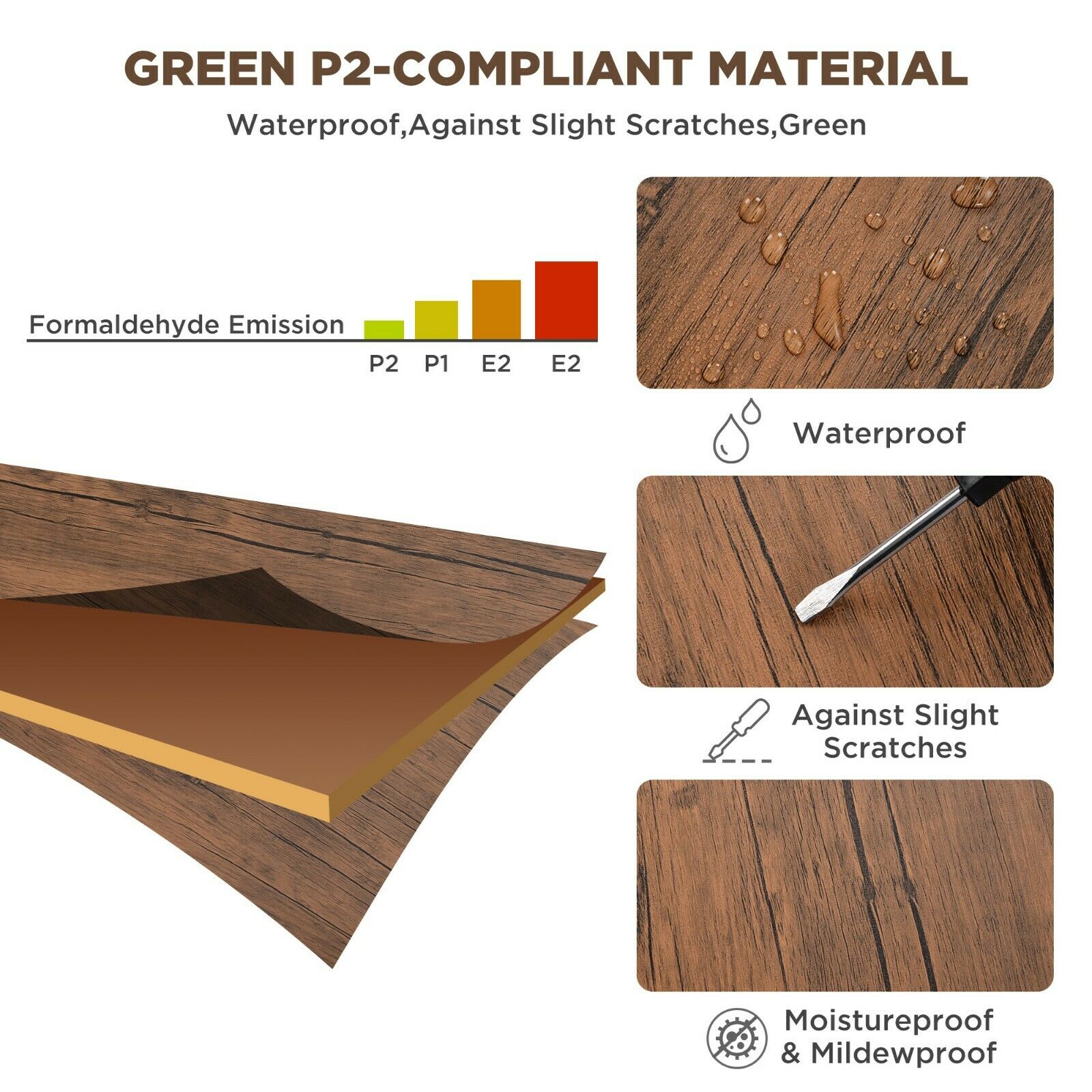 2-Tier Console Table Side End Table Coffee Table Entryway Hallway Furniture