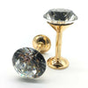 2x Silver Gold Crystal Curtain Wall Hooks Tie Backs Hanger Holder Home Deco