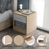 2 Drawer Wooden Bedside Table Cabinet Nightstand Storage Bedroom Furniture