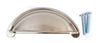 Cupboard Cabinet Door Drawer Cup Pull Handle Stepped