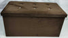 Soft Velvet Diamante Ottoman Folding Storage Box Footstool Seat new colour