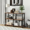 Console Table,3-Tier Console Sofa Table, Industrial Foyer Table for Living Room