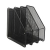 3 Tier Office Desk Document File Magazine Paper Organiser Stand Holder Rack Mesh