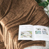 1.5*2M Polyester Throw Blanket Large Sofa Bed Thick Warm Faux Double Size