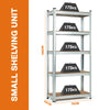 GARAGE SHELVES SHELVING 5 TIER UNIT RACKING BOLTLESS HEAVY DUTY STORAGE SHELF