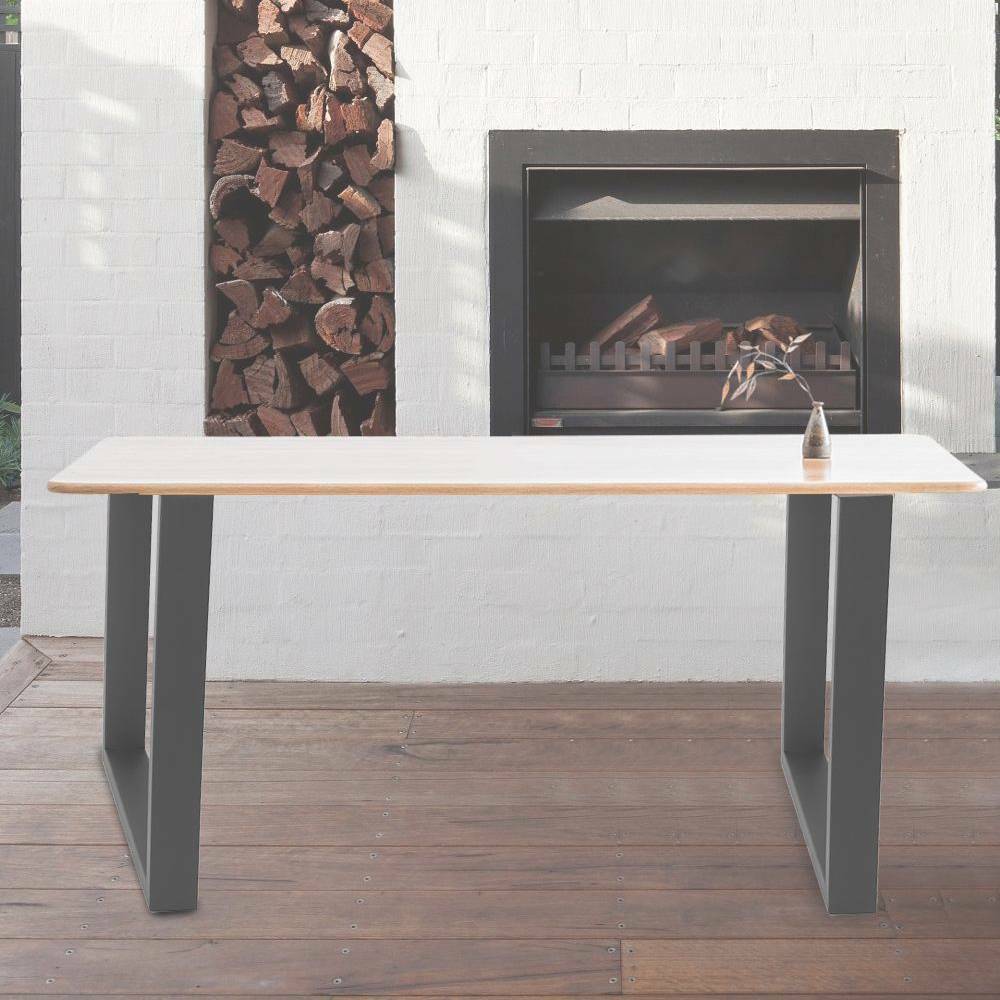 2x Table Legs Industrial Metal Steel for Bench/Coffee Table/Side Table Support