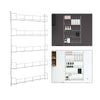 3 5 TIER FOR KITCHEN DOOR CUPBOARD STORAGE WALL SPICE HERB JAR RACK HOLDER