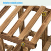 Wooden Plant Stand Rack Flower Ladder Pot Display Shelf Garden Blossom Mountain