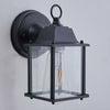 Wall Mounted Garden Porch Light Outdoor Indoor Lantern Lamp With Bulb Fittings