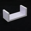 Set of 3 U Shape Floating Wall Shelves Storage Display Shelf Wooden Home Décor