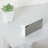 LED Digital Alarm Clock Thermometer Display Mirror Lamp Night Light USB Charging