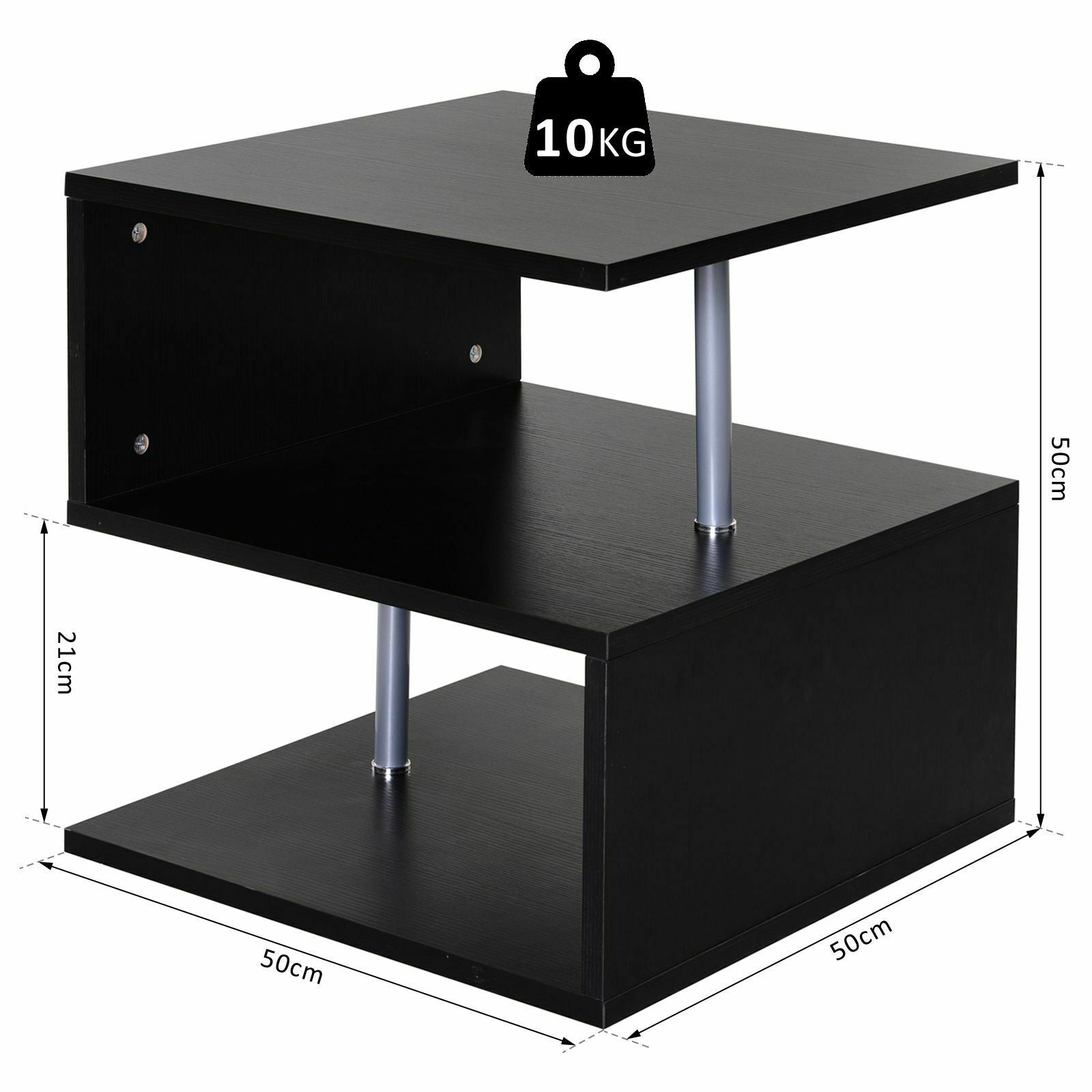Coffee End Table Side TV Sofa Stand Living Room Office Furniture