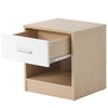 2 Drawer Wooden Bedside Table Cabinet Nightstand Storage Bedroom Furniture