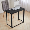 Black Computer Desk Study Table PC Laptop Workstation Home Office Furniture Wood