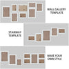 26 PCS Wall Mount Photo Frames Multi Picture Wall Set Home Living Room Decor