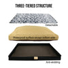 3 IN 1 Orthopedic Extra Large Dog Mattress Pet Puppy Bed Water Repellent Cushion