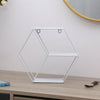 Floating Shelves Metal Wall Shelf Hanging Decorative Office Storage Display Rack