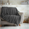 LUXURY TEDDY FLEECE POPCORN THROW OVER FOR SOFA BED BLANKET TRAVEL WARM & COSY