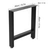2X Industrial Table Legs Metal Stand Square Box Frame Bench Coffee Desk Leg Feet