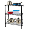 3/4/5 Tier Metal Wire Shelving Kitchen Storage Rack Holder Organiser Shelf Unit