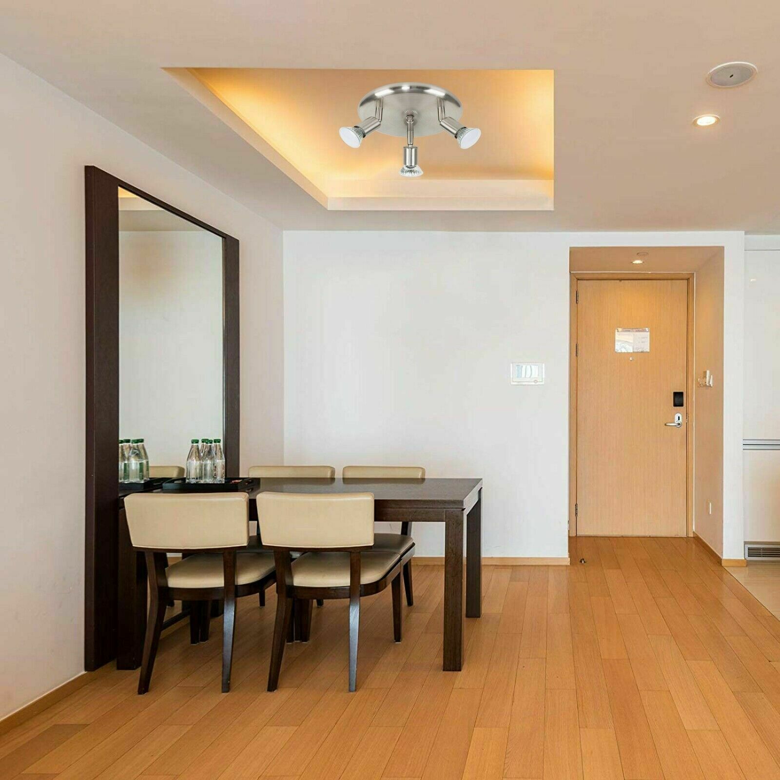 3 Way Ceiling Light Fitting Spot Lights Design Lighting Spotlight LED Light Bulb