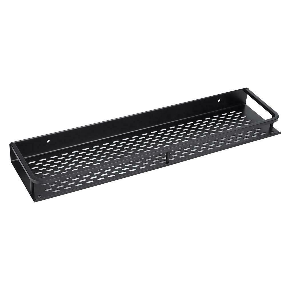 2 x Metal Wall Organizer Shelf Kitchen Rack Spice Bathroom Caddy Storage Holder