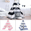 Cotton Canvas Kids Teepee Tent Childrens Wigwam Indoor Outdoor Play House Large
