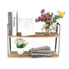 60cm Wall Mounted Wooden Wood Shelves Bookshelf for Bedroom Kitchen Bathroom 2 T