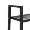 Retro Ladder Book Shelf 4 Tier Metal Storage Racks Florist Display Shelving Unit