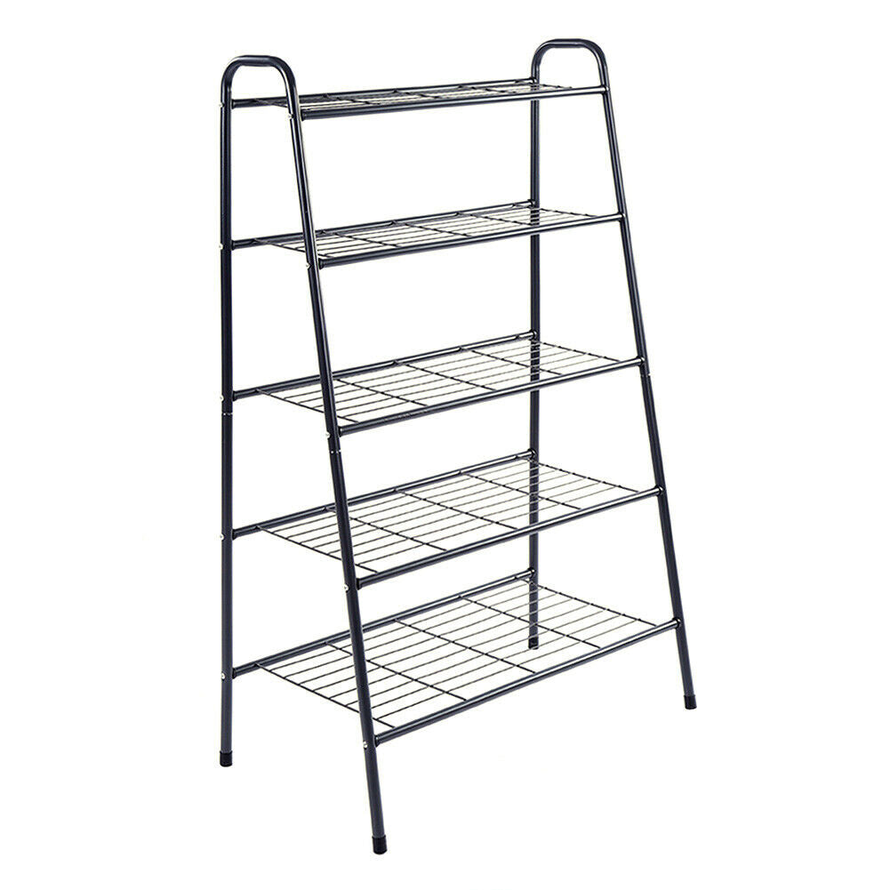 Metal Shoe Rack Storage Organizer Stand Shelf Holder 6-10 Pairs Space Saving