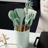 11Pcs Kitchen Silicone Cooking Utensils Set Nonstick Spatula Gadget Spoon