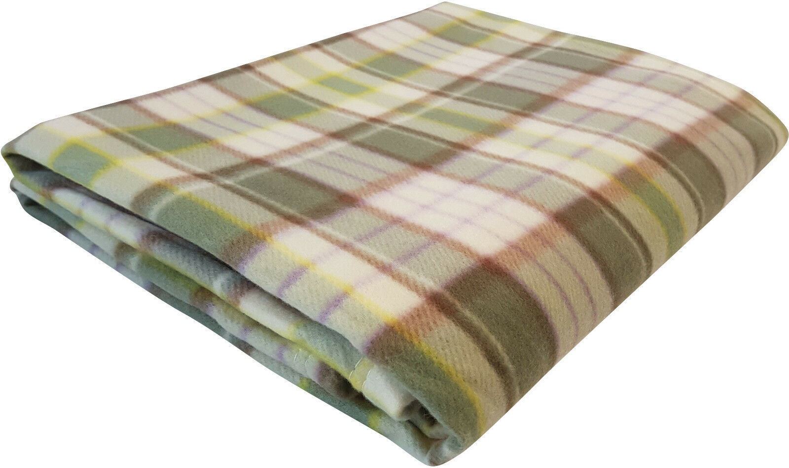 Tartan Fleece Blanket Sofa Throw Bed Throwover Cover EXTRA Large Sizes In Stock
