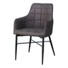 2× Luxury Velvet / PU Leather Chairs Padded Seat Office Restaurant Dining Room