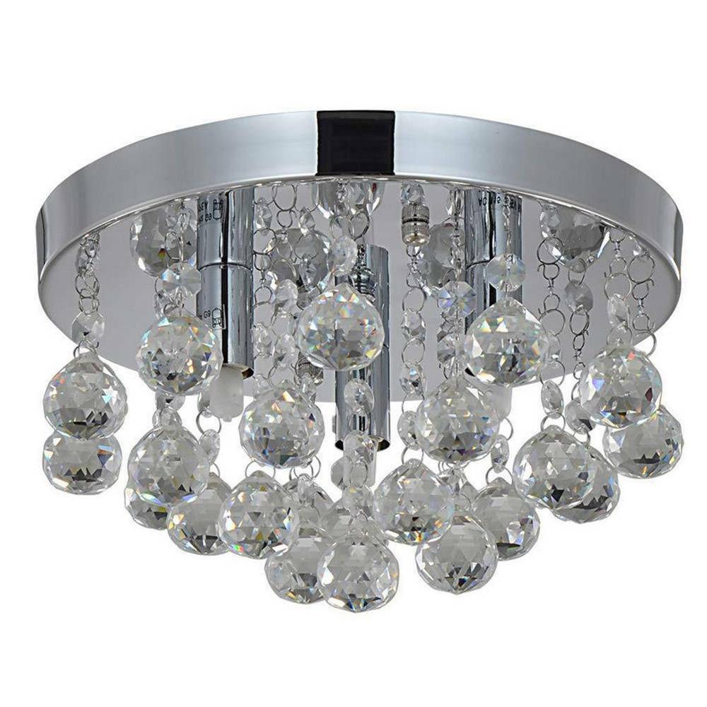 Chandelier Style Modern Ceiling Light Shade Pendant Crystal Bead Lights Lamp