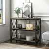 3-Tier Console Sofa Table Side/End Table Shelf Entryway Hallway Furniture UK